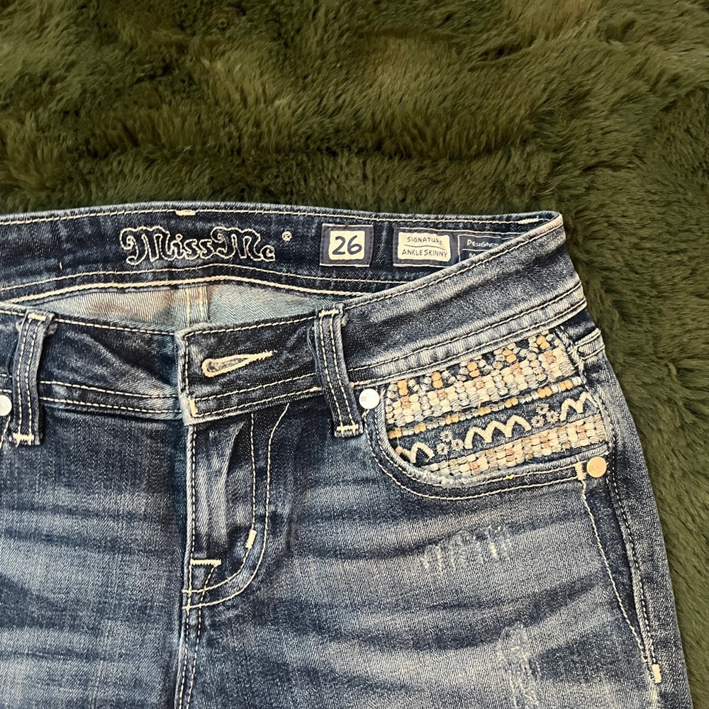 Miss Me Embroidered Jeans